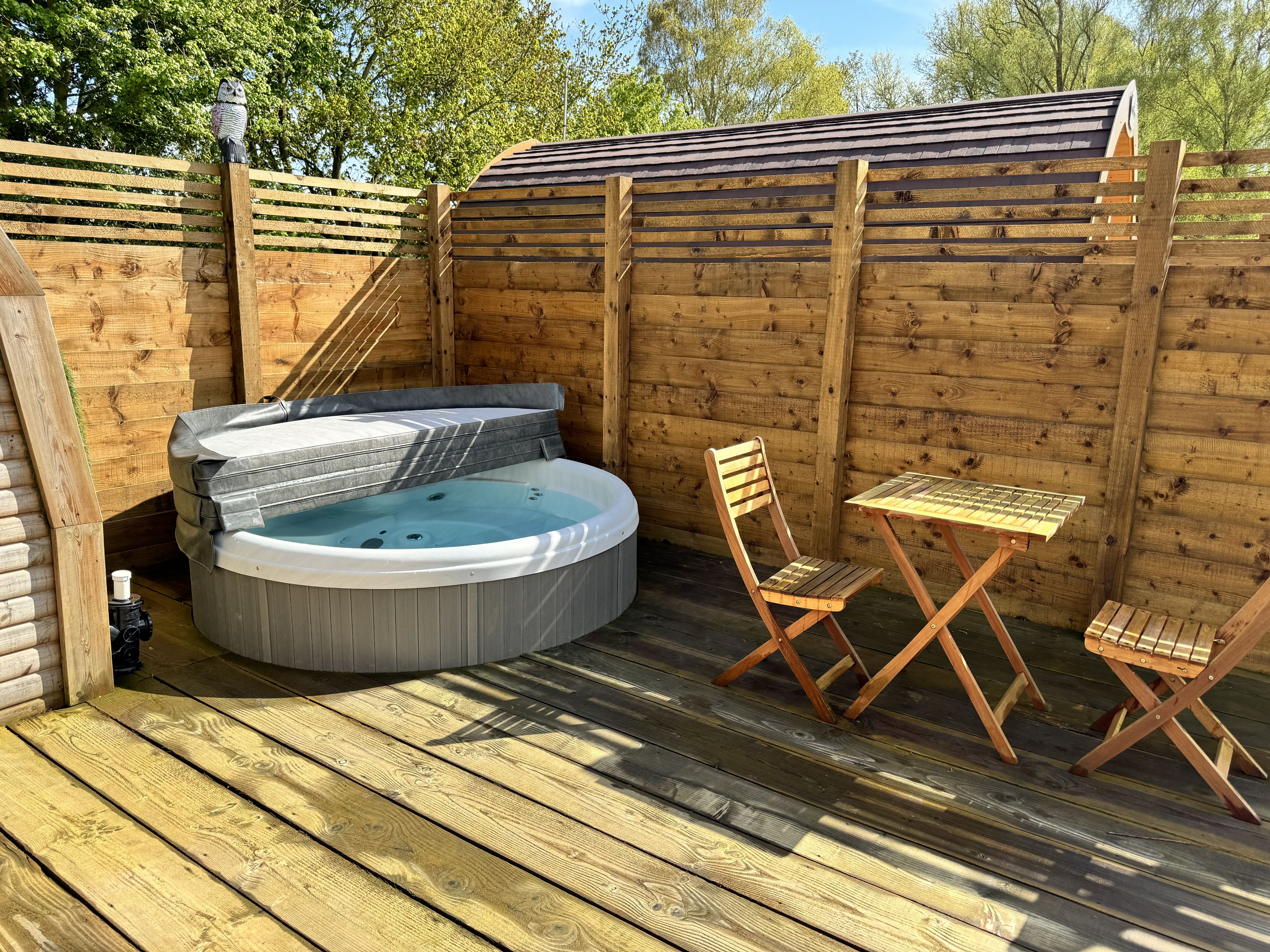 Woodlakes Lily Pod HOT TUB image 1