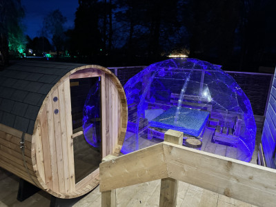 Woodlakes Lux Oasis 9 Sauna & Geodome photo 2